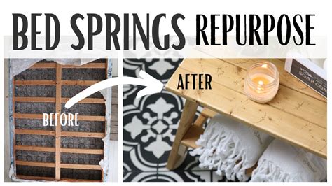 metal box spring repurposed ideas|repurposed bed spring coils.